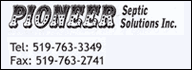 Pioneer Septic Solutions Inc.